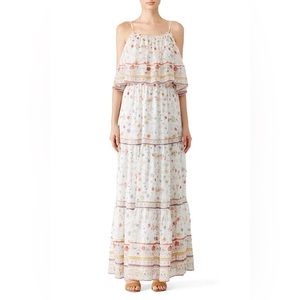NWT Joie Vernita Silk Floral Maxi Dress XS